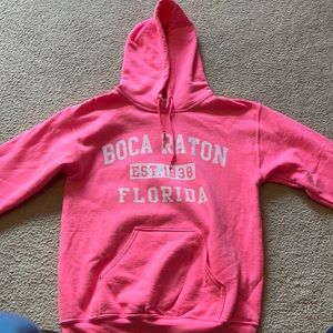 Hot Pink Florida hoodie